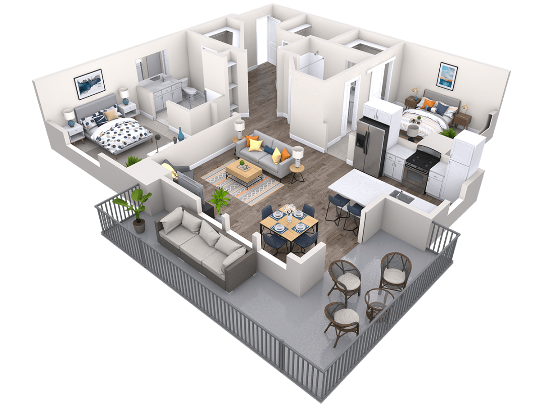 Hidden Springs of McKinney Senior Living Floor Plans