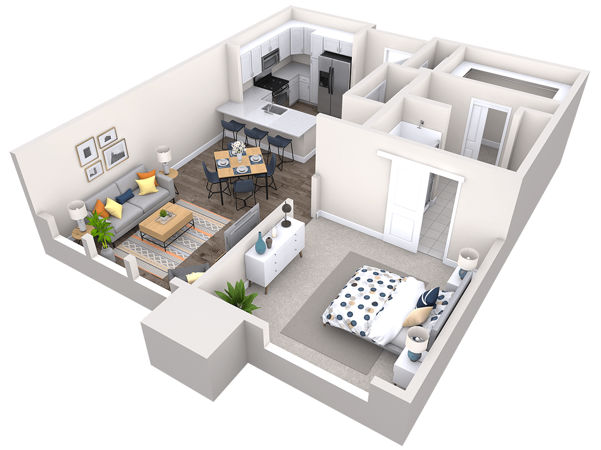 Piedmont Springs floor plan layout view