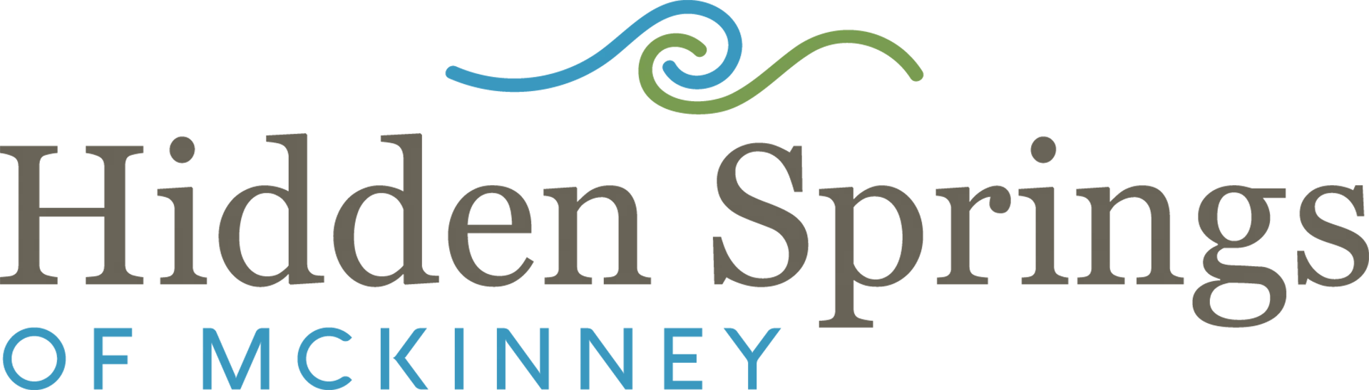 Hidden Springs of McKinney Logo Horizontal Color